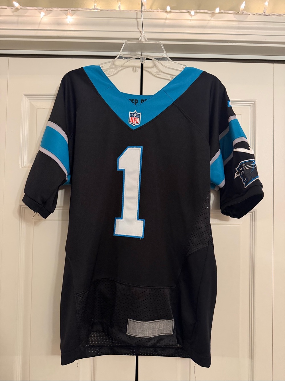 Carolina Panthers Newton #1 Football Jersey